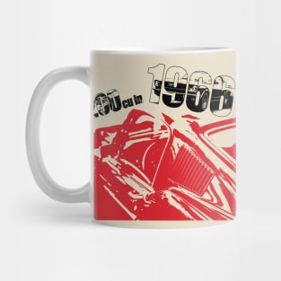 1966 Mustang silhouette Mug